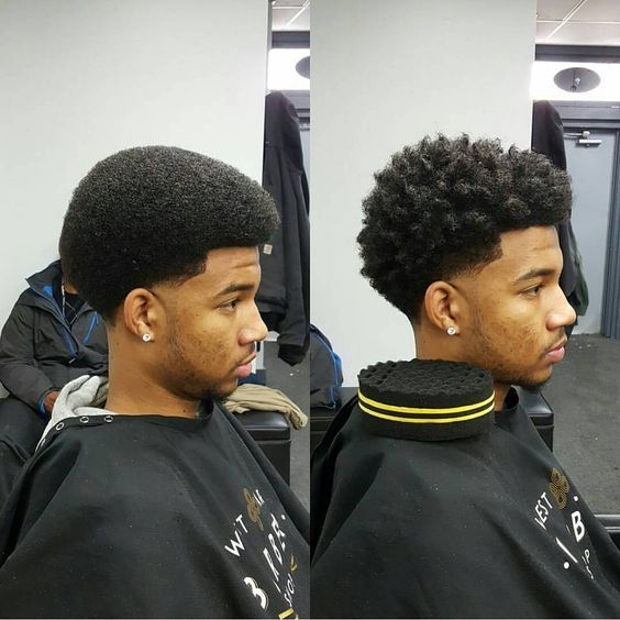 corte de cabelo masculino black power