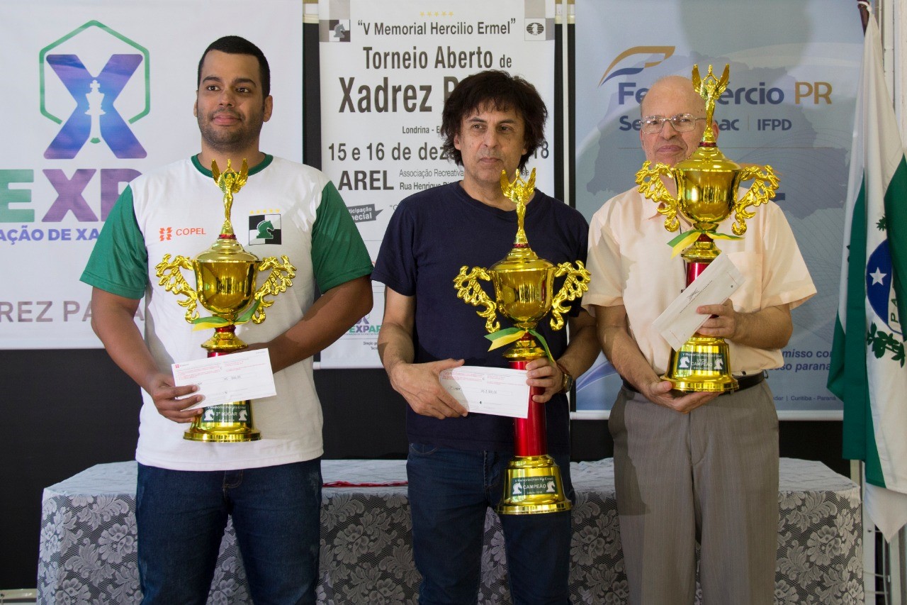 Mequinho participa de Torneio Aberto de Xadrez em Londrina